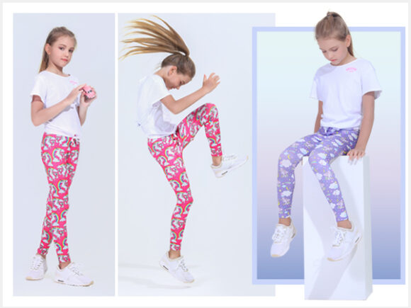 Girls’ Printed Leggings