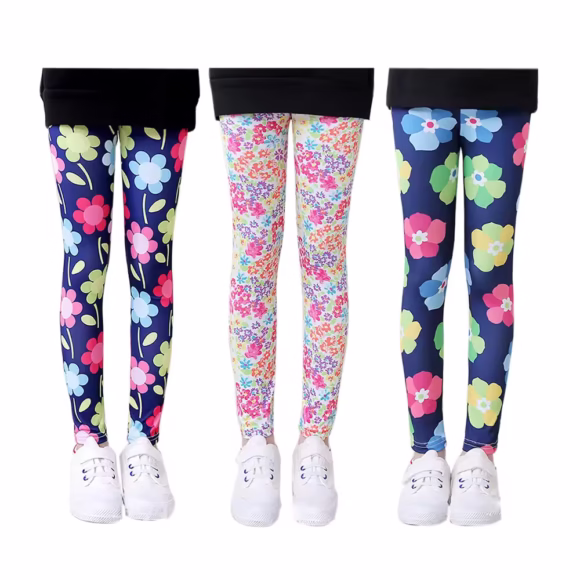 Girls' Printed Leggings