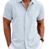 Men's Casual Linen Shirt