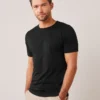 T - Shirts - Men's Slim Fit Cotton Tee