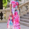 Women's Floral Maxi Dress