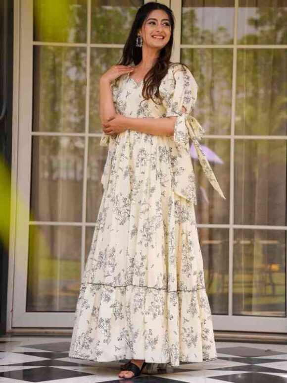 Women's Floral Maxi Dress