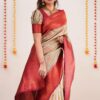 Women's Silk Saree with Zari Border